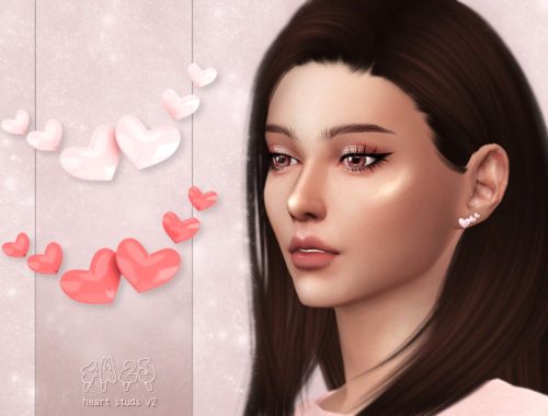 Heart Studs V2