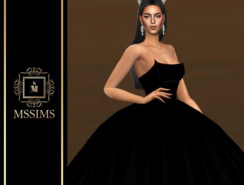 HEAVENLY CROWN & EARRINGS (P) at MSSIMS