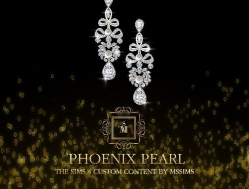 HEAVENLY CROWN & EARRINGS (P) at MSSIMS