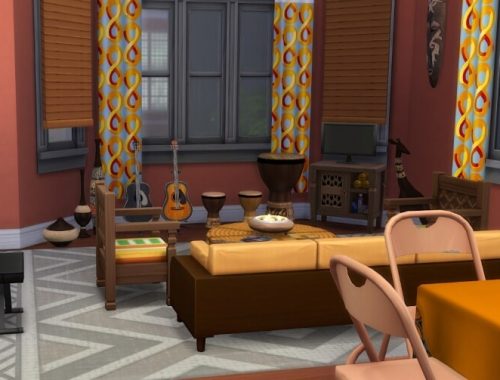 Hege’s Apartment at KyriaT’s Sims 4 World