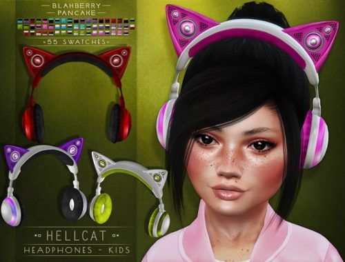 Hellcat headphones at Blahberry Pancake