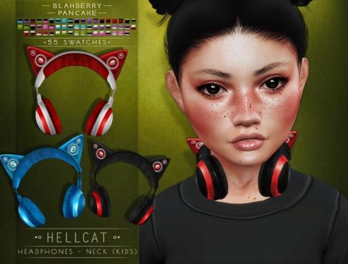 Hellcat headphones at Blahberry Pancake