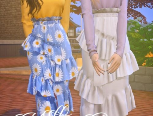 Hellow Daisy Clothes Set at NEWEN
