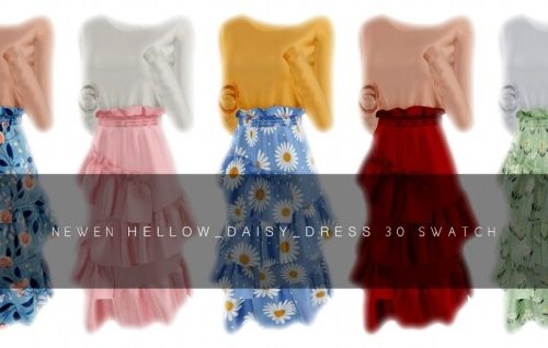 Hellow Daisy Clothes Set at NEWEN