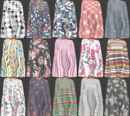 Helsoseira’s FEFE Babydoll Dress Recolors at Annett’s Sims 4 Welt