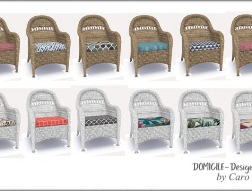 Henderson Porch chair & paper bags by Caro at DOMICILE Design TS4