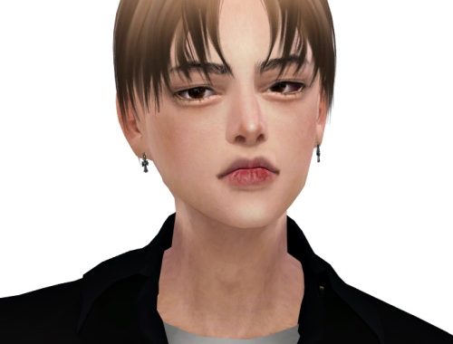 Henry Hair at Lemon Sims 4