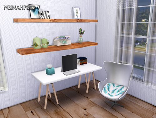 Herringbone White Wood Wall