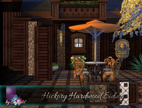 Hickory Hardwood Siding