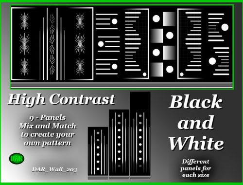 High Contrast - Black and White Wallpaper