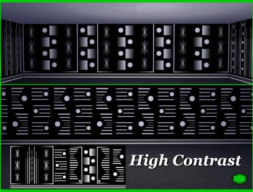 High Contrast - Black and White Wallpaper