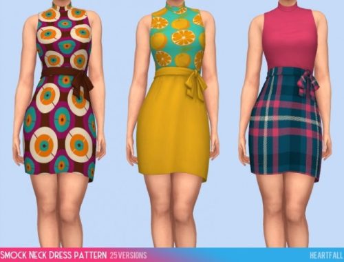 High neck dresses at Heartfall