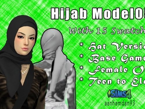 Hijab Model 059 & Imelda Longdress at Aan Hamdan Simmer93