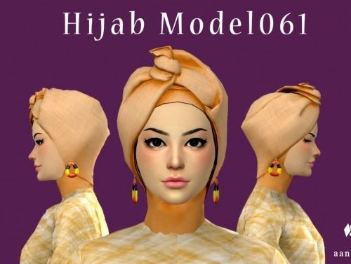 Hijab Model 060 & 061 + Olivia Longdress at Aan Hamdan Simmer93