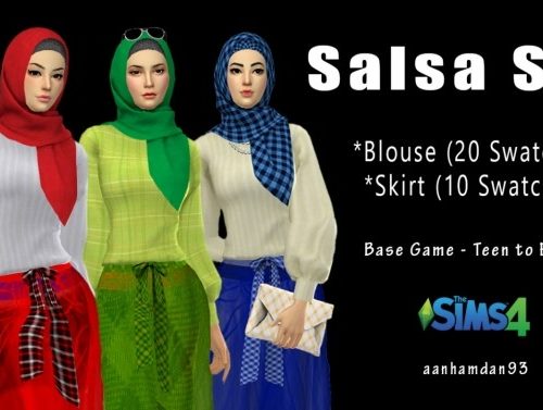 Hijab Model 065 & Salsa SET at Aan Hamdan Simmer93