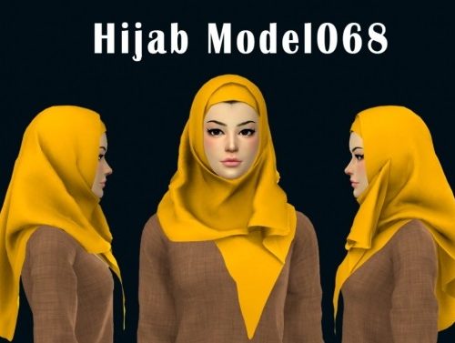 Hijab Model 067 & 068 With Meggy Collections & Irish SET at Aan Hamdan Simmer93