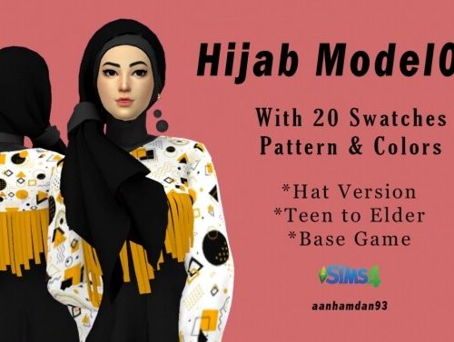 Hijab Model 074 & Mischa Long dress at Aan Hamdan Simmer93
