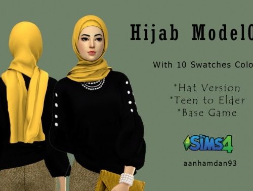 Hijab Model063 & 064 With Sista SET at Aan Hamdan Simmer93