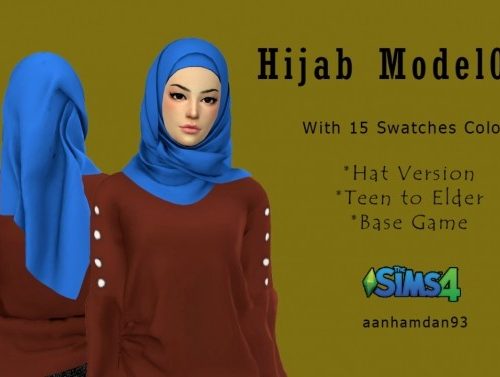 Hijab Model063 & 064 With Sista SET at Aan Hamdan Simmer93