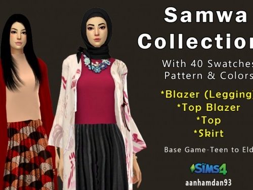 Hijab Model069 & Samwa Collections at Aan Hamdan Simmer93
