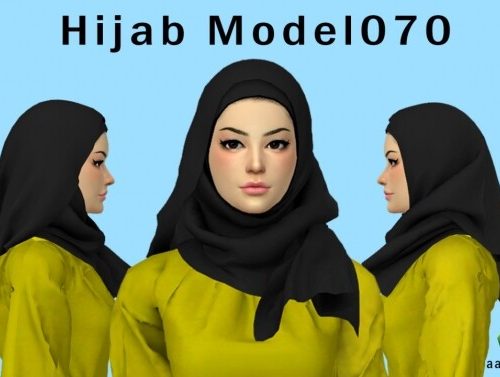 Hijab Model070 & Elena Collections at Aan Hamdan Simmer93