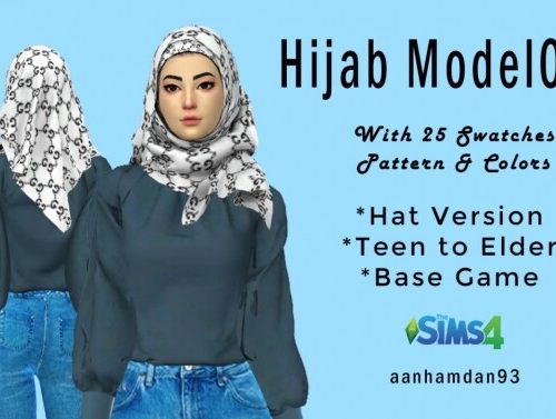 Hijab Model070 & Elena Collections at Aan Hamdan Simmer93