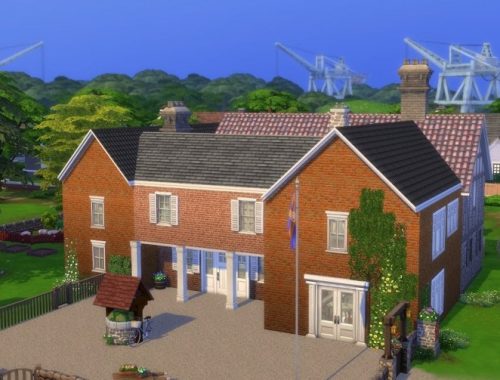 Hinchcliffe Farm at KyriaT’s Sims 4 World