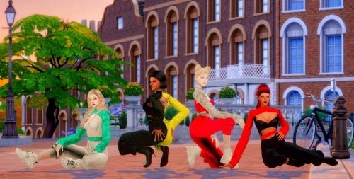 Hip Mamamoo outfit & poses at RIMINGs