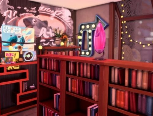 Hipster Library at Wiz Creations