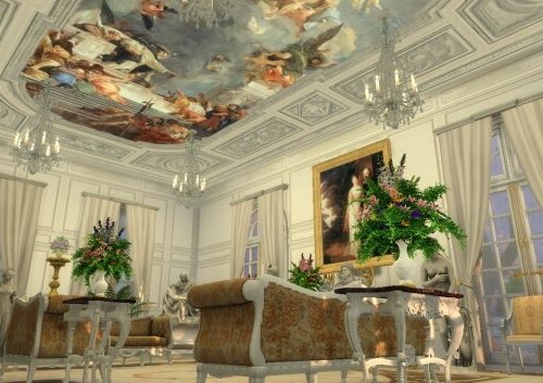 Historical Living Set For TS4 at Regal Sims