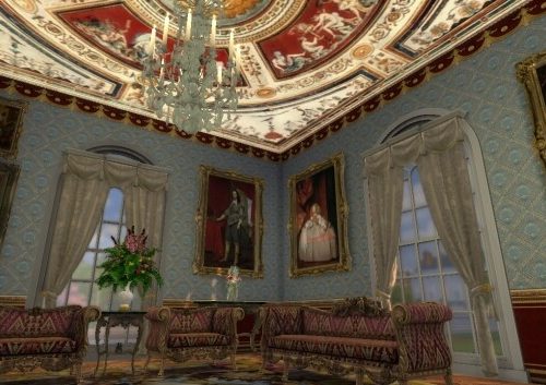 Historical Living Set For TS4 at Regal Sims