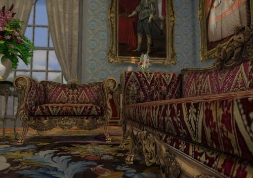 Historical Living Set For TS4 at Regal Sims