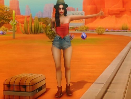 Hitchhiking Pose Pack at Katverse