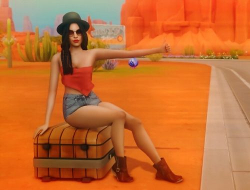 Hitchhiking Pose Pack at Katverse