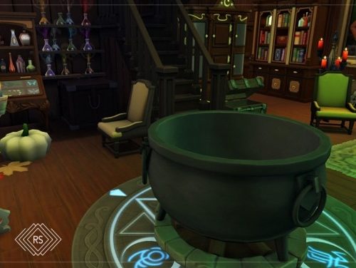 HOCUS POCUS – SANDERSON’S SISTERS HOUSE at RUSTIC SIMS