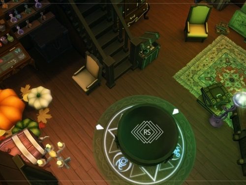 HOCUS POCUS – SANDERSON’S SISTERS HOUSE at RUSTIC SIMS