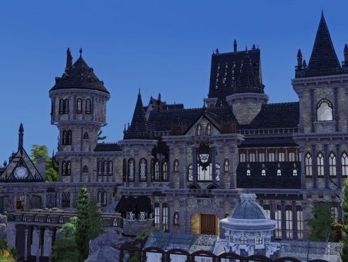 Hogwarts School of Witchcraft and Wizardry at Akai Sims – kaibellvert