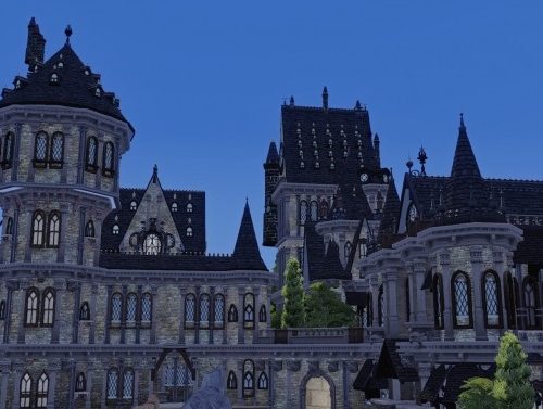 Hogwarts School of Witchcraft and Wizardry at Akai Sims – kaibellvert