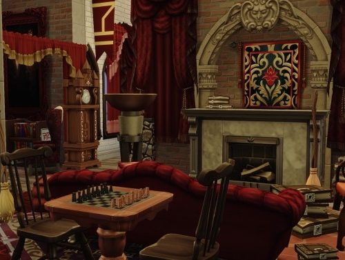 Hogwarts School of Witchcraft and Wizardry at Akai Sims – kaibellvert