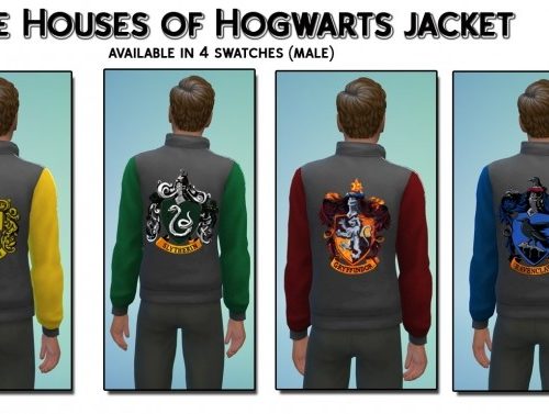 Hogwarts wardrobe Fan made stuff pack by iSandor at Mod The Sims