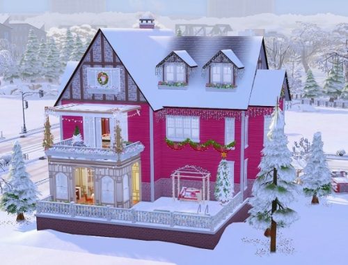 Holiday Rose home at Vicky SweetBunny
