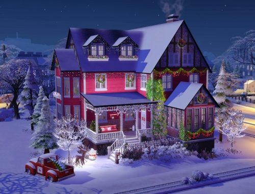 Holiday Rose home at Vicky SweetBunny