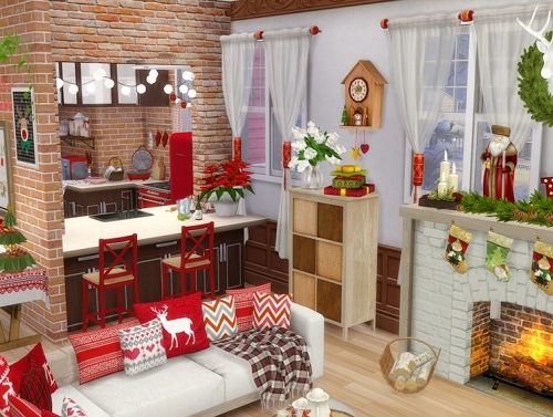 Holiday Rose home at Vicky SweetBunny