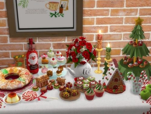 Holiday Rose home at Vicky SweetBunny