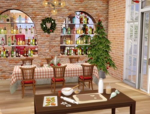 Holiday Rose home at Vicky SweetBunny