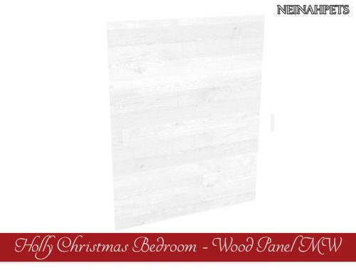 Holly Christmas Bedroom Collection {Mesh Required}