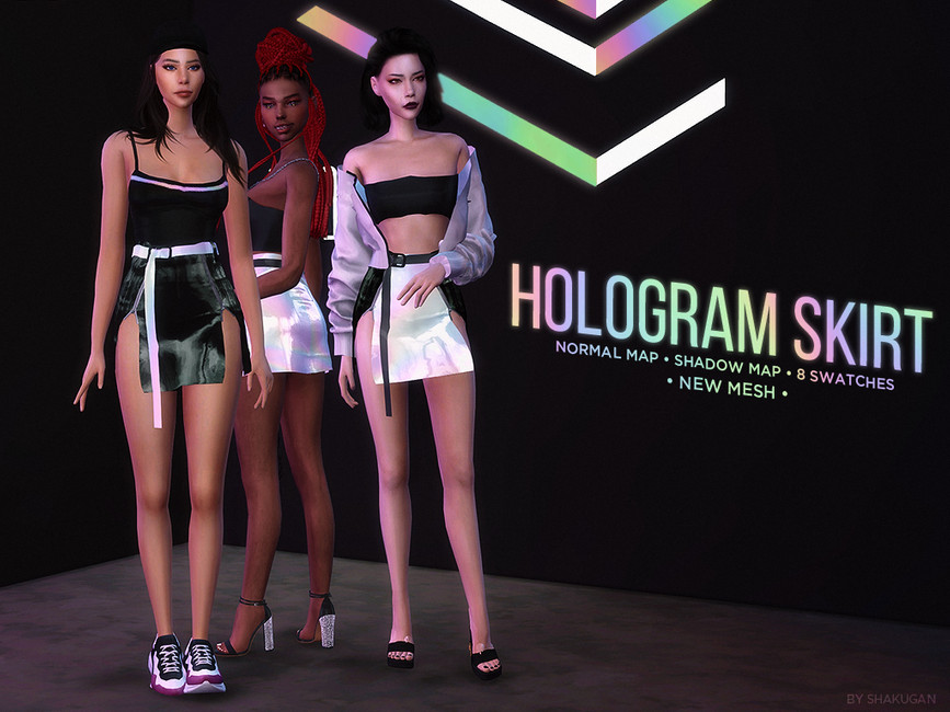 Hologram Skirt - The Sims 4 Catalog