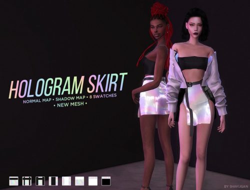 Hologram Skirt