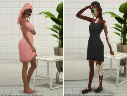 HOME SPA SET at Candy Sims 4