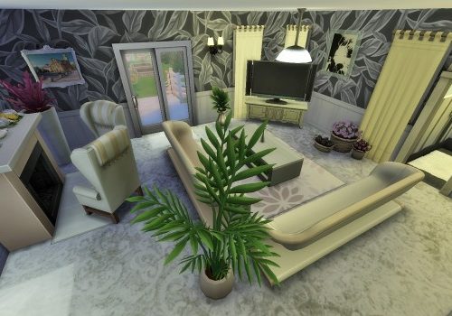 Home with big pool by heikeg at Mod The Sims